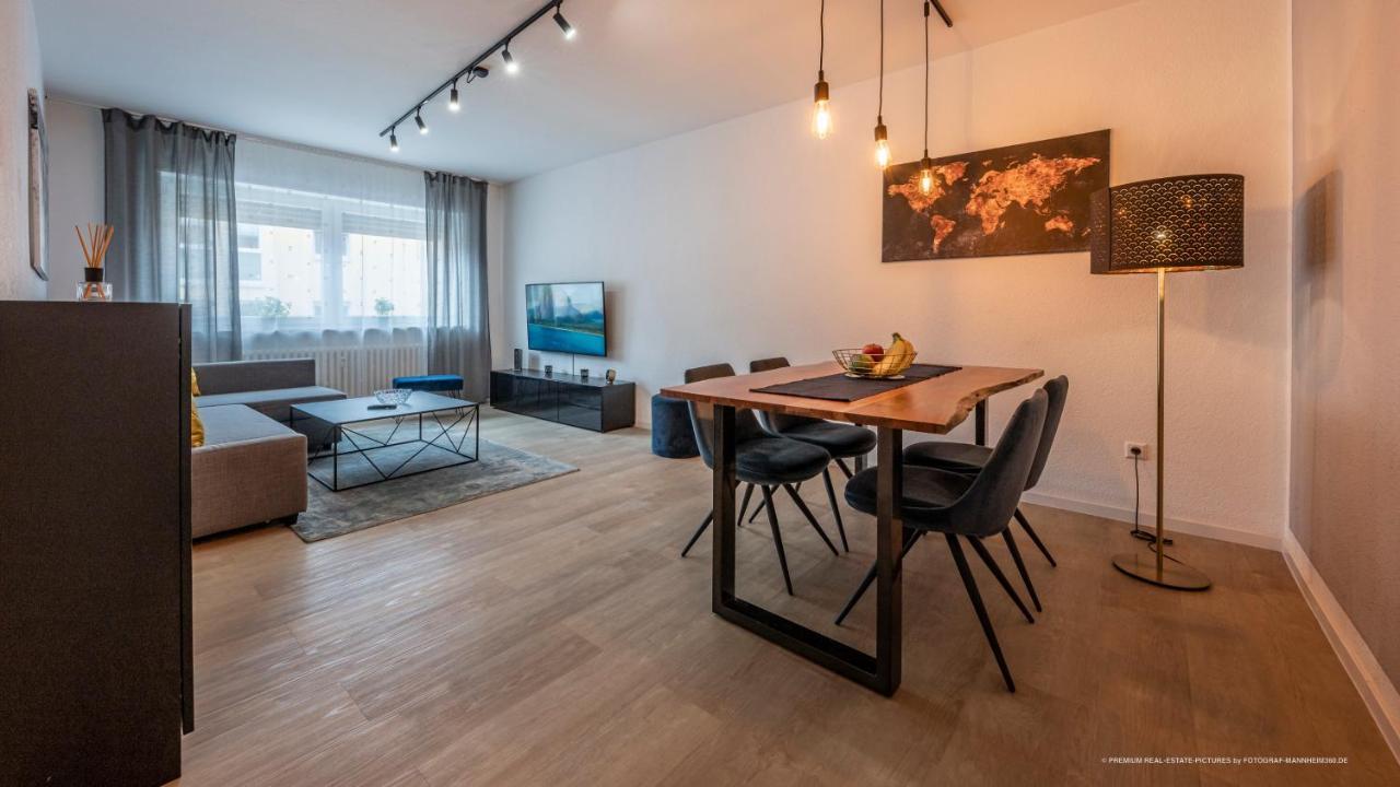 Flair: Stylisches Apartment - Netflix - Basf - Uni Mannheim 莱茵河畔路德维希港 外观 照片